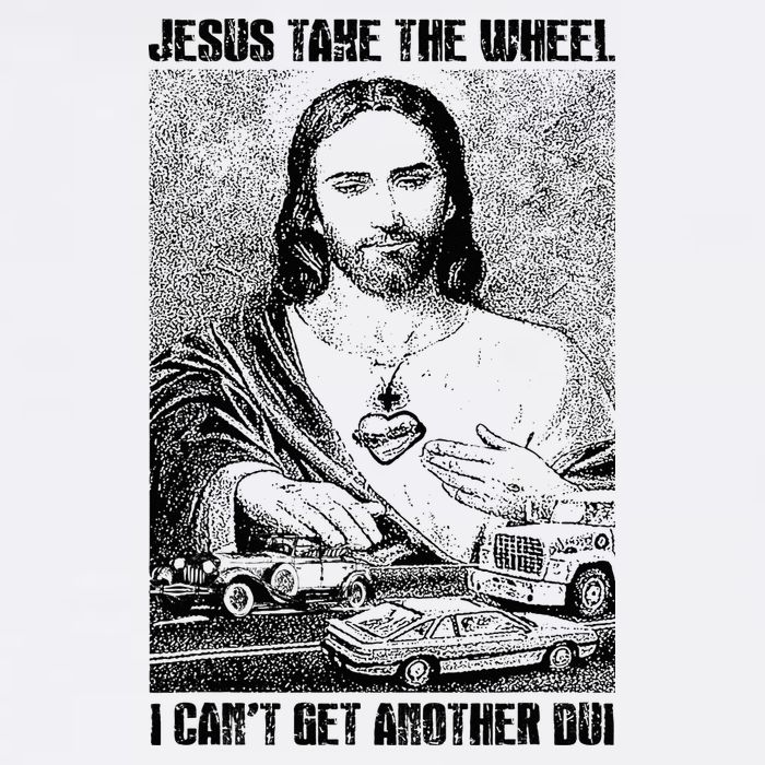 Jesus Take The Wheel I CanT Get Another Dui Golf Towel