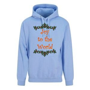 Joy To The World Christmas Holiday Funny Gift Unisex Surf Hoodie