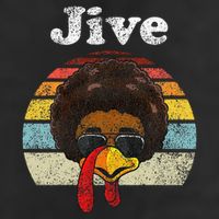 Jive Thanksgiving Turkey Day Funny Face Cool Comfort Performance Bucket Hat