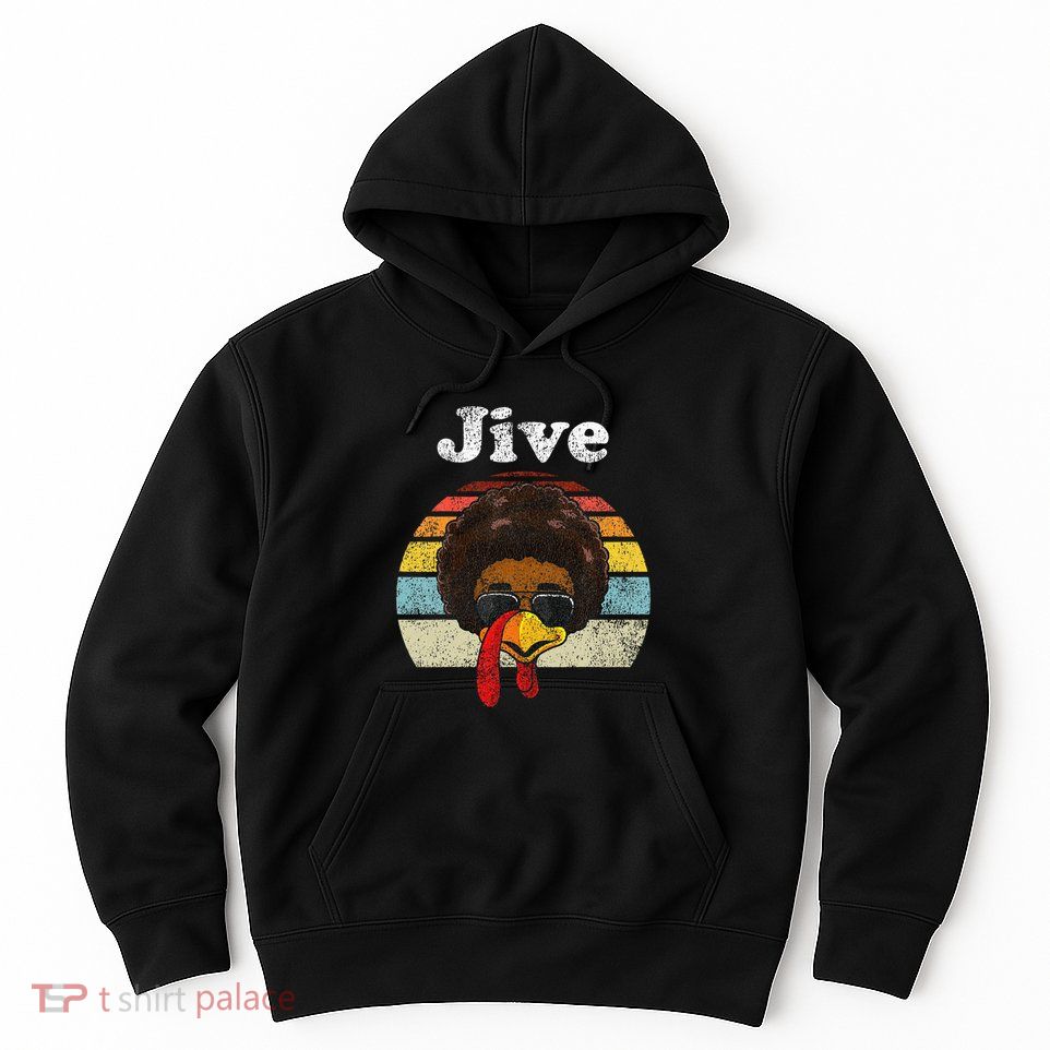 Jive Thanksgiving Turkey Day Funny Face Hoodie