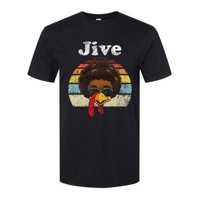 Jive Thanksgiving Turkey Day Funny Face Softstyle® CVC T-Shirt