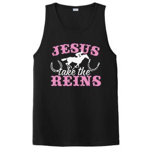 Jesus Take The Reins Christian PosiCharge Competitor Tank