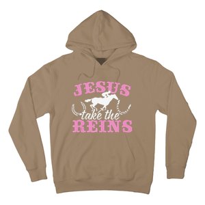 Jesus Take The Reins Christian Hoodie