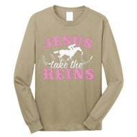 Jesus Take The Reins Christian Long Sleeve Shirt