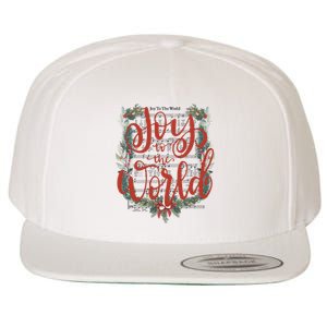 Joy To The World Christian Christmas Jesus Birth Music Xmas Wool Snapback Cap