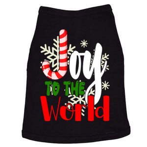 Joy To The World Christmas Festive Doggie Tank