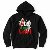 Joy To The World Christmas Festive Hoodie