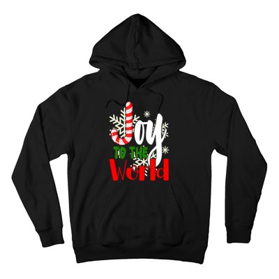 Joy To The World Christmas Festive Hoodie