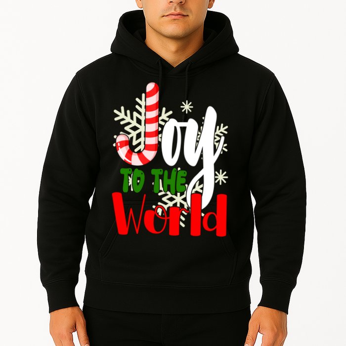 Joy To The World Christmas Festive Hoodie