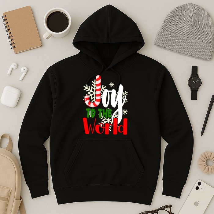 Joy To The World Christmas Festive Hoodie
