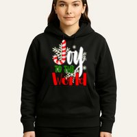 Joy To The World Christmas Festive Hoodie