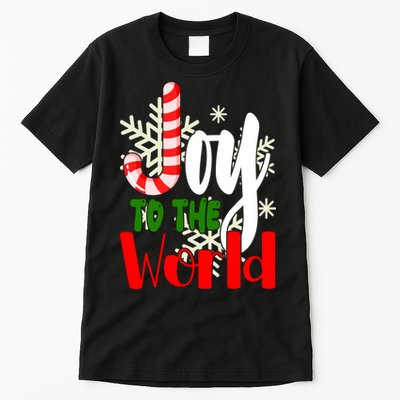 Joy To The World Christmas Festive Tall T-Shirt