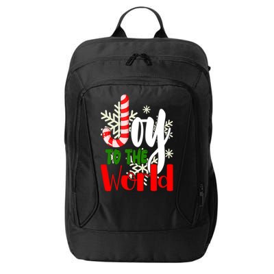 Joy To The World Christmas Festive City Backpack