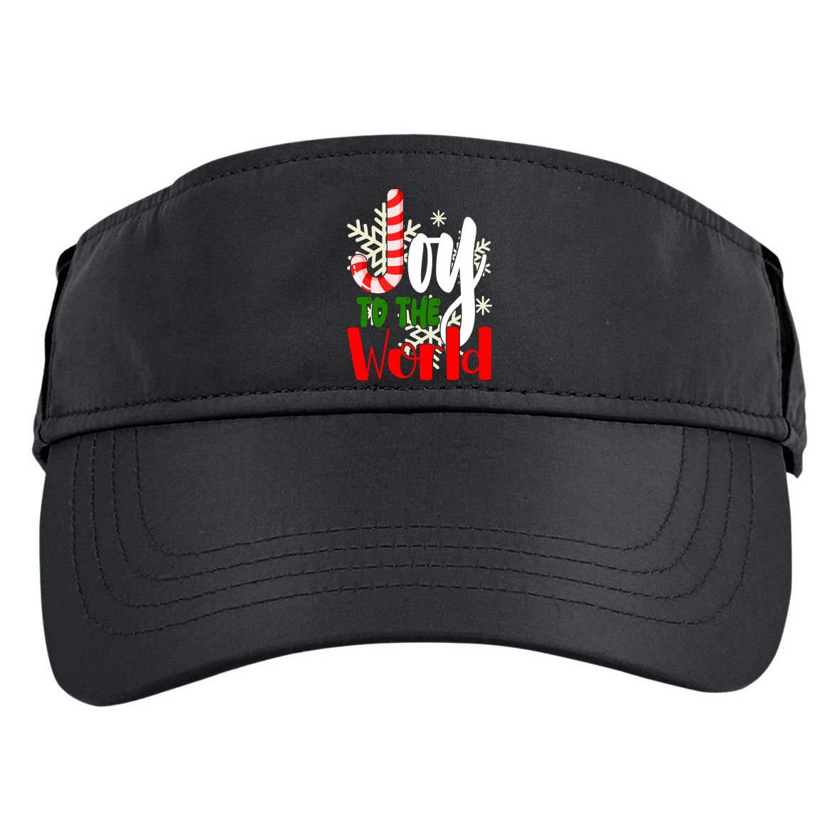 Joy To The World Christmas Festive Adult Drive Performance Visor