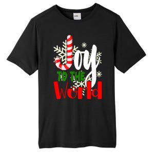 Joy To The World Christmas Festive Tall Fusion ChromaSoft Performance T-Shirt