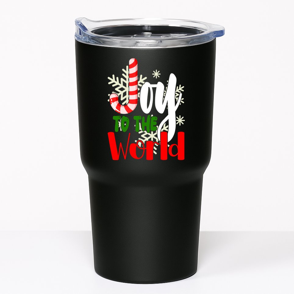 Joy To The World Christmas Festive Tumbler