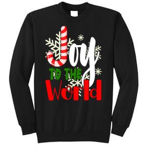 Joy To The World Christmas Festive Tall Sweatshirt