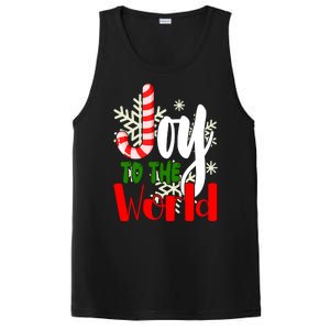 Joy To The World Christmas Festive PosiCharge Competitor Tank