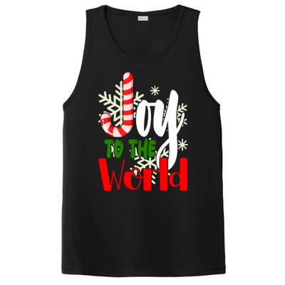 Joy To The World Christmas Festive PosiCharge Competitor Tank