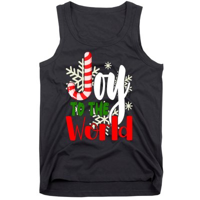 Joy To The World Christmas Festive Tank Top