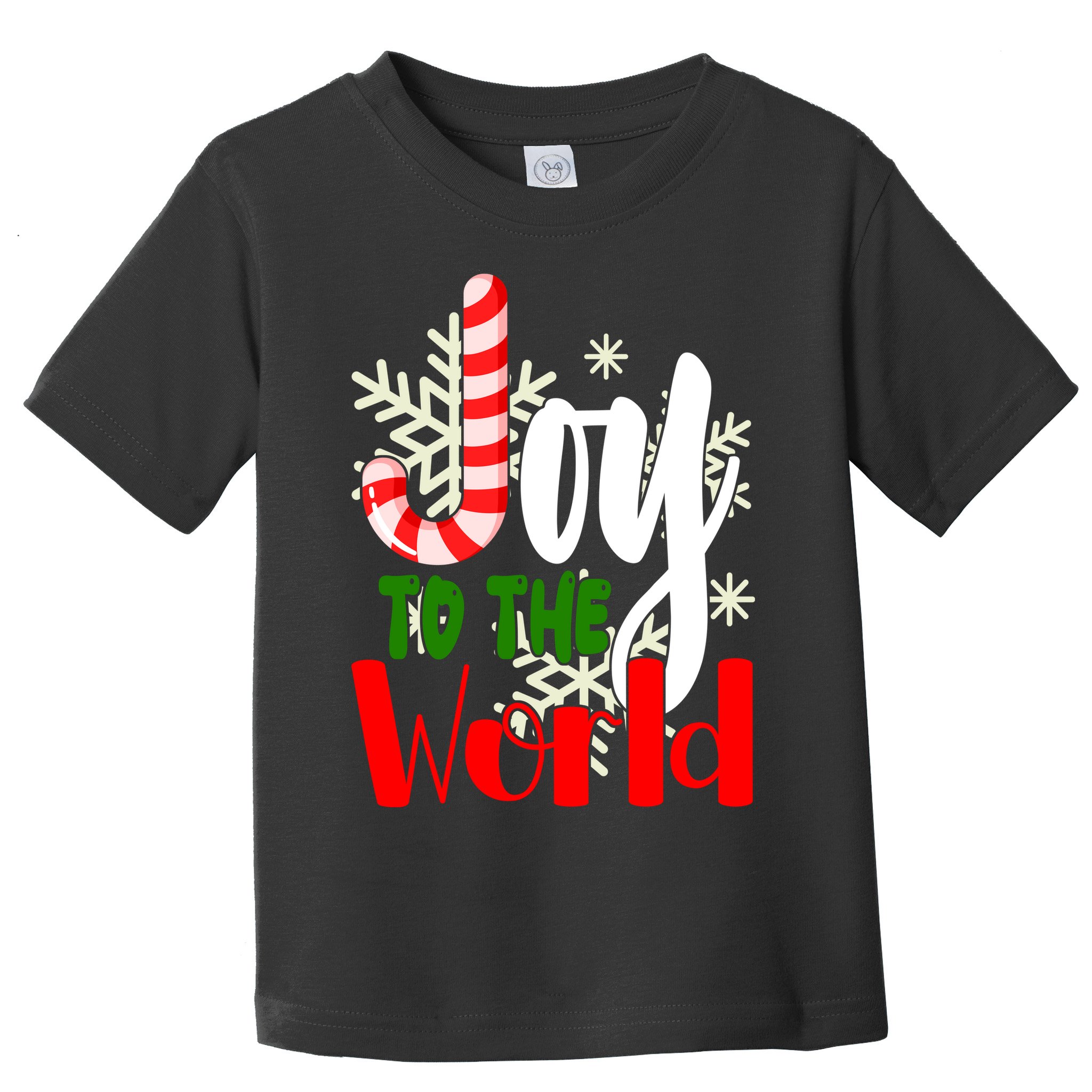 Joy To The World Christmas Festive Toddler T-Shirt