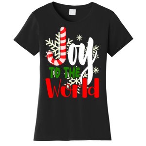 Joy To The World Christmas Festive Women's T-Shirt