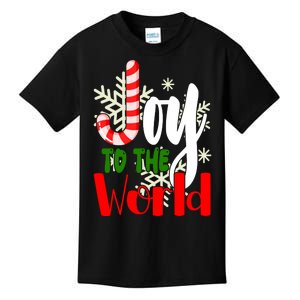 Joy To The World Christmas Festive Kids T-Shirt