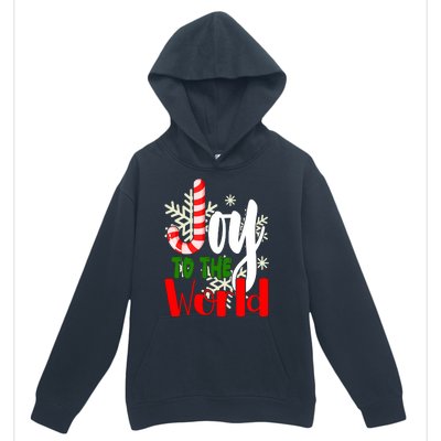 Joy To The World Christmas Festive Urban Pullover Hoodie