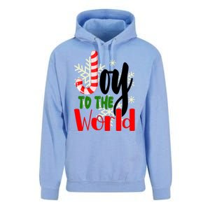 Joy To The World Christmas Festive Unisex Surf Hoodie