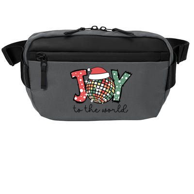 Joy To The World Disco Christmas Holiday Crossbody Pack