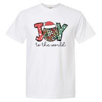 Joy To The World Disco Christmas Holiday Garment-Dyed Heavyweight T-Shirt