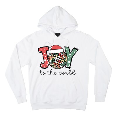 Joy To The World Disco Christmas Holiday Hoodie