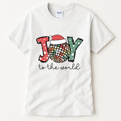 Joy To The World Disco Christmas Holiday Tall T-Shirt