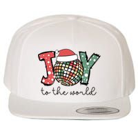 Joy To The World Disco Christmas Holiday Wool Snapback Cap