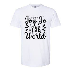 Joy To The World Funny Graphic Tees And Gift Softstyle CVC T-Shirt