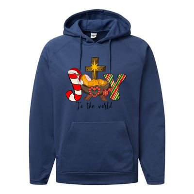 Joy To The World Jesus Sublimation Merry Christmas Gift Performance Fleece Hoodie