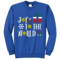 Joy To The World Pickleball Christmas Gift Sweatshirt