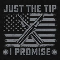 Just The Tip Promise Pro Gun Second Adt I 2nd That Gift Ladies PosiCharge Tri-Blend Wicking Tank