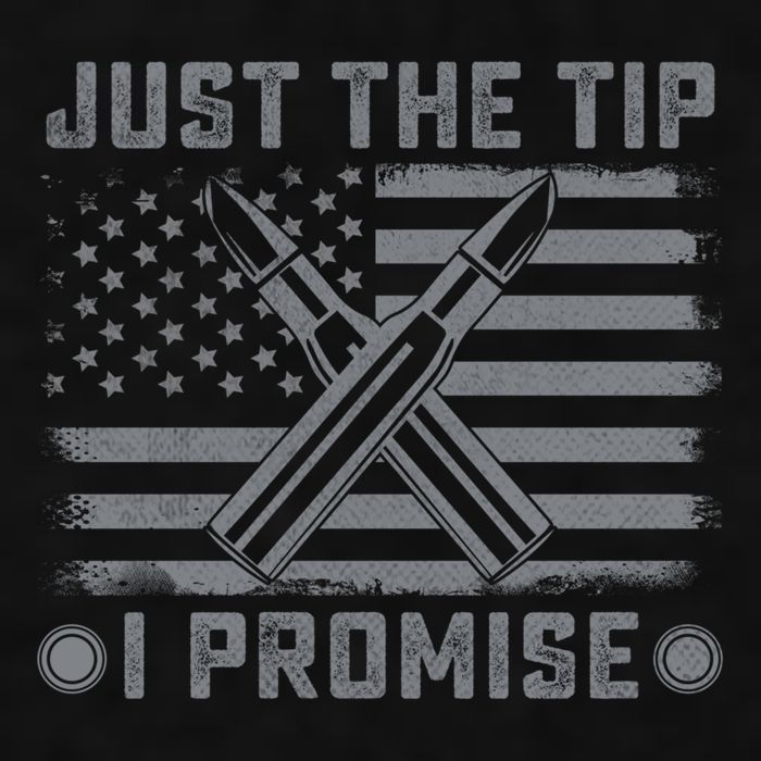 Just The Tip Promise Pro Gun Second Adt I 2nd That Gift Ladies PosiCharge Tri-Blend Wicking Tank