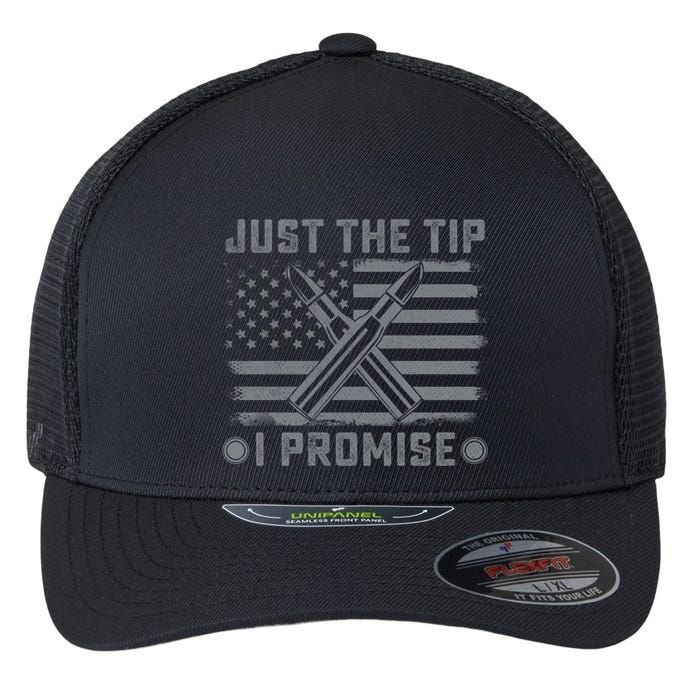 Just The Tip Promise Pro Gun Second Adt I 2nd That Gift Flexfit Unipanel Trucker Cap