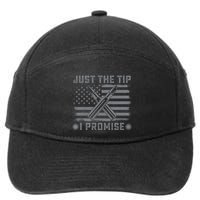 Just The Tip Promise Pro Gun Second Adt I 2nd That Gift 7-Panel Snapback Hat