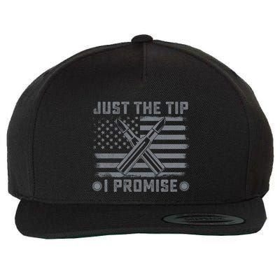 Just The Tip Promise Pro Gun Second Adt I 2nd That Gift Wool Snapback Cap