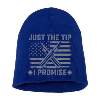 Just The Tip Promise Pro Gun Second Adt I 2nd That Gift Short Acrylic Beanie