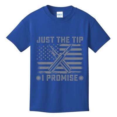 Just The Tip Promise Pro Gun Second Adt I 2nd That Gift Kids T-Shirt