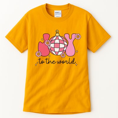 Joy To The World Cute Disco Holiday Tall T-Shirt