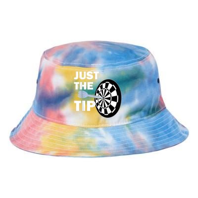 Just The Tip Please Darts Dart Player Team League Gift Tie Dye Newport Bucket Hat