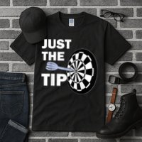 Just The Tip Please Darts Dart Player Team League Gift Tall T-Shirt