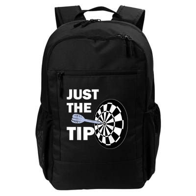 Just The Tip Please Darts Dart Player Team League Gift Backpack