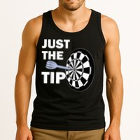 Just The Tip Please Darts Dart Player Team League Gift Tank Top