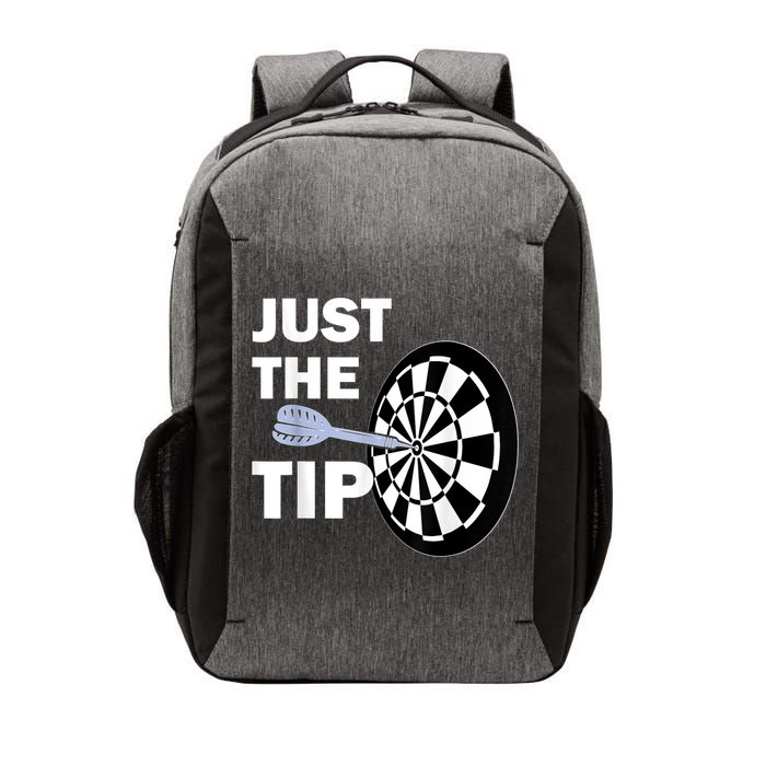 Just The Tip Please Darts Dart Player Team League Gift Vector Backpack